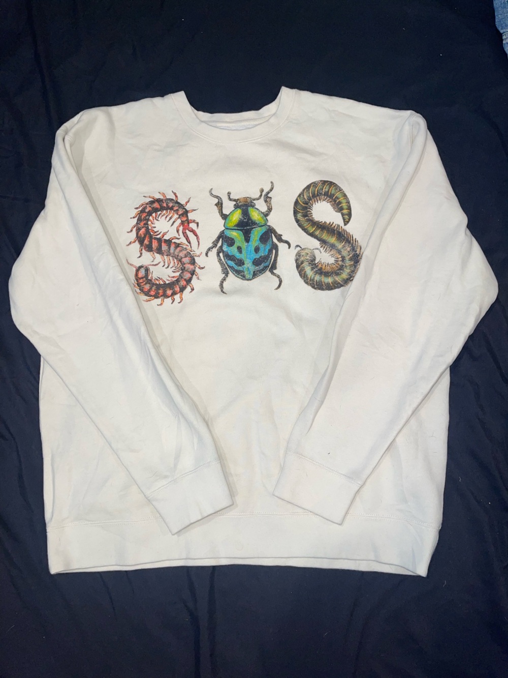 SZA grand national tour 2025 bug insect crewneck XL